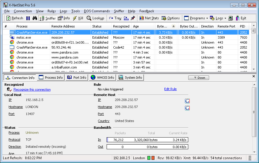 [ VMware 6.5.3 S/N ] [ تحليل البرامج والاتصالات] تجارب .. تشفير .. هندسة عكسية X-netstat-professional