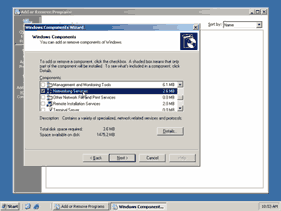Cài đặt HĐH Windows Server 2003 & DHCP Image017