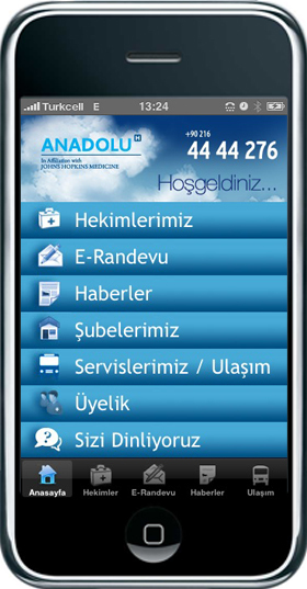 Sağlık Cep Telefonunuza Geliyor 11278944912