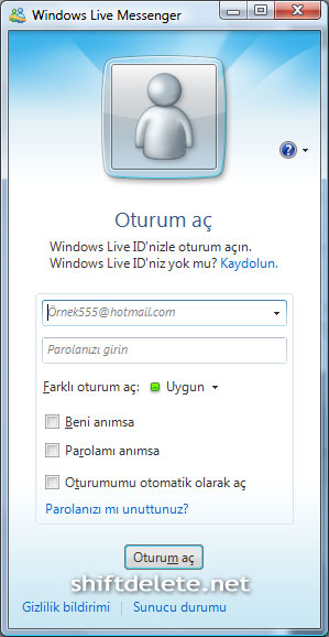 Windows Live Messenger 9 ( Trke ) ndir Msn_giris1229381891