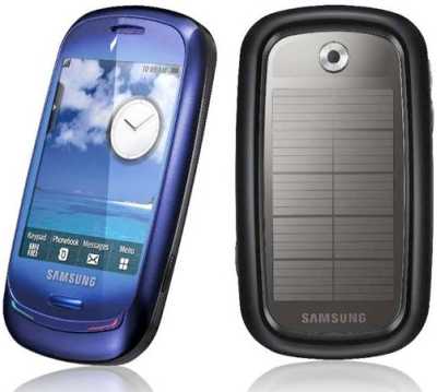 Gne Enerjisiyle alan Telefon Samsung-blue-earth1234612276