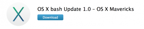 Apple corregge la vulnerabilità della shell Bash: aggiorna subito! Screen-shot-2014-09-29-at-5-28-58-pm-614x125