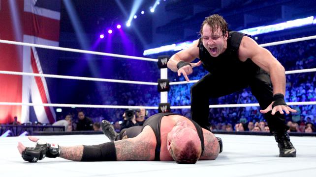 WWE Smackdown desde el Laredo Energy Arena, Texas (12-03-2014) Dean-ambrose-mimicking-the-undertaker-during-their-match-on-smackdown-1601063