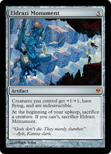 necesito cartas con estas habilidades EldraziMonument