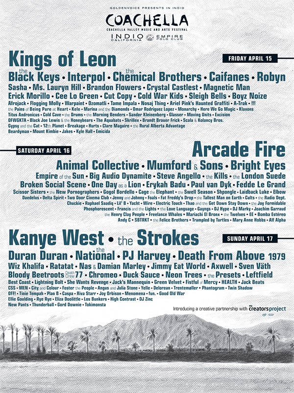 Mad Cool Festival 2017: Foo Fighters y Green Day - Página 15 Coachella-2011-lineup-600x800