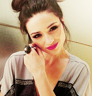 You just use the present to escape the past Crystal-reed_copy