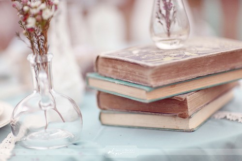 table on the left Tumblr_static_vintage-wedding-books-on-table