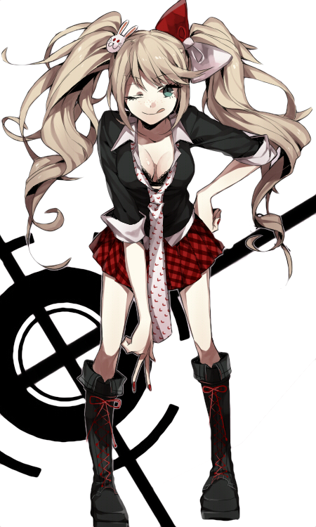 { Azuma ID } Tumblr_static_junko_enoshima_render_by_xizayoixakix-d6fjox0