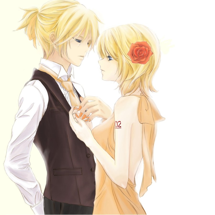 Rin and Len, the perfect pair!!!!!!!! Kagamine_rin__len_by_801planet