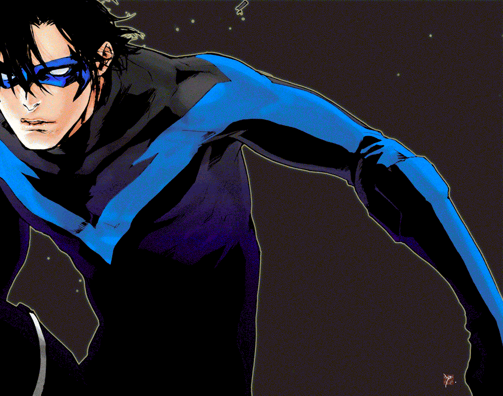 Liga da Justiça:Aventura Nightwing_by_89g