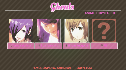 Listas de Personagens Listasdepersonagensrpg-ghouls