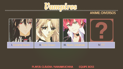 Listas de Personagens Listasdepersonagensrpg-vampiros