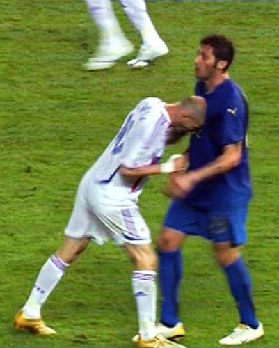 zidan vs materazzi Zidan