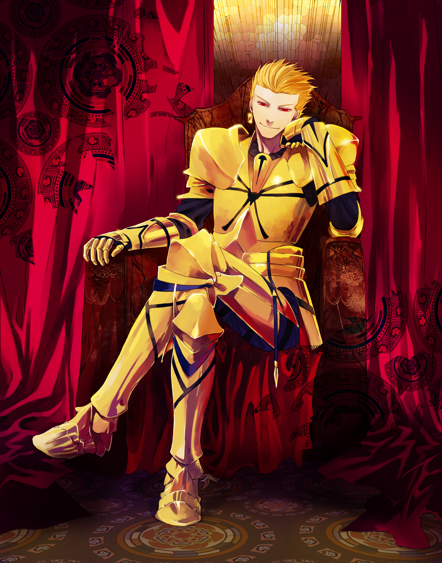 Your most hated anime characters Gilgamesh.full.424328