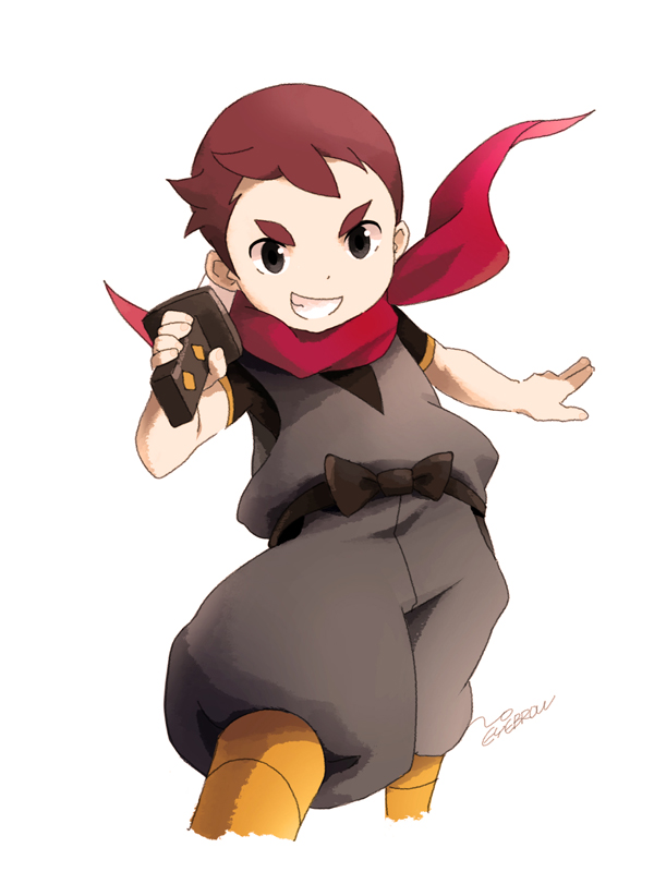 X homens Oc Cheri, mulher de cabelos castanhos em personagem de anime  macacão preto e vermelho png