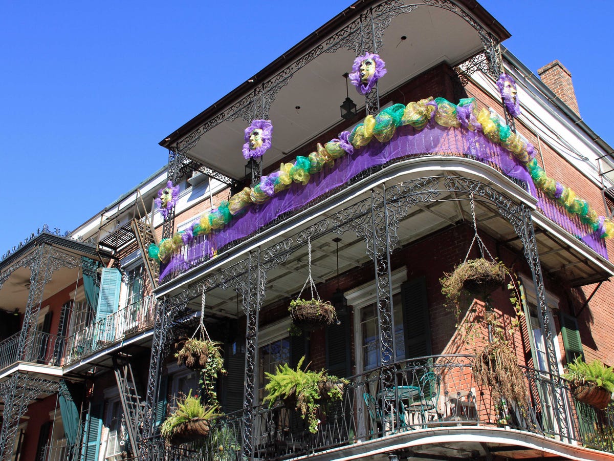 The Best Tourist Attraction In Every State Louisiana-stroll-through-the-french-quarter-the-oldest-neighborhood-in-new-orleans-bourbon-street-sits-within-its-limits-and-is-known-for-its-nightlife-and-mardi-gras-festivities