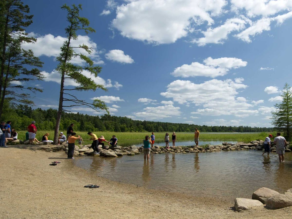 The Best Tourist Attraction In Every State Minnesota-walk-across-the-mississippi-river-at-itasca-state-park-where-the-headwaters-of-the-river-are-located-along-with-more-than-100-lakes