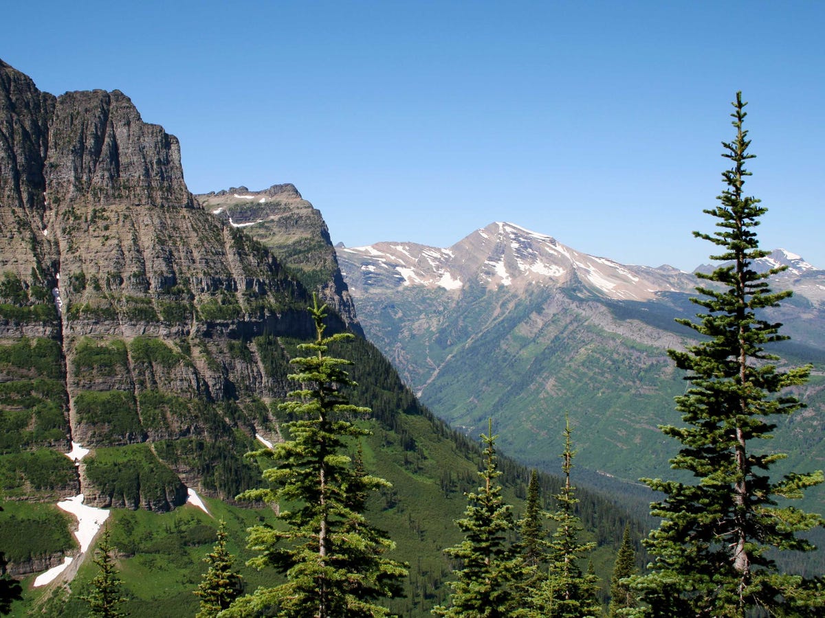 The Best Tourist Attraction In Every State Montana-hike-on-700-miles-of-trails-at-glacier-national-park-which-was-home-to-around-150-glaciers-in-1850-a-figure-that-has-shrunk-to-just-25-today