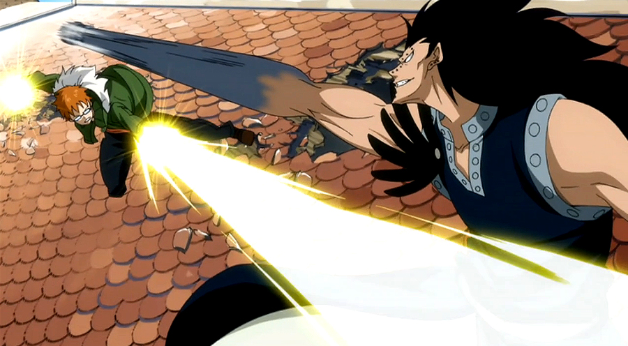 Celestial Spirit Magic Loke_vs._Gajeel