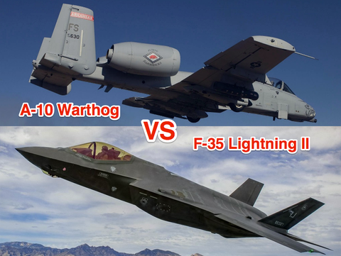 F-35 Lightning II A-10-warthog-f-35-lightning-ii-vs
