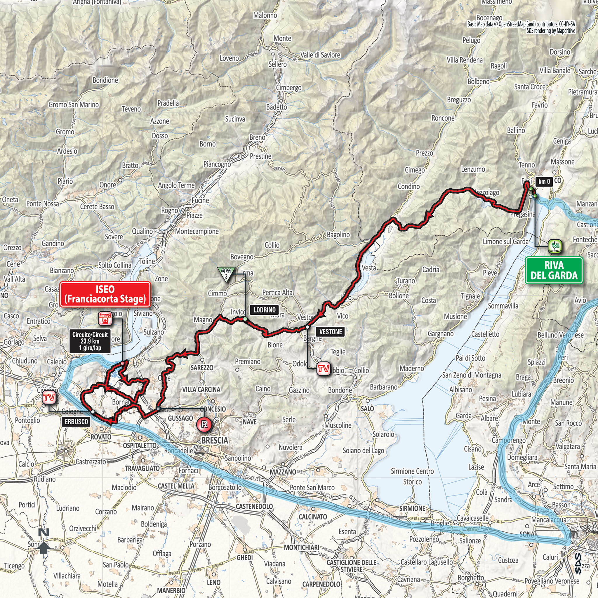 Giro d'Italia 2018 G18_T17_Iseo_plan_zoom