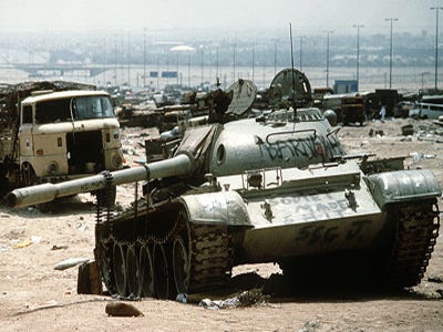 مانوع هذه دبابات الروسية باتحديد 560-t-55s-tanks