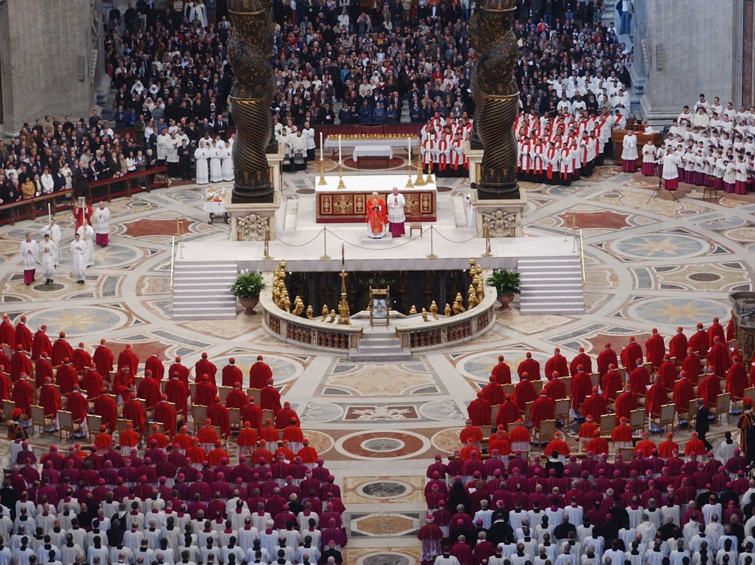 Put Cardinals in a room and a hockey game breaks out!!! College-of-cardinals-gathers-in-vatican-1