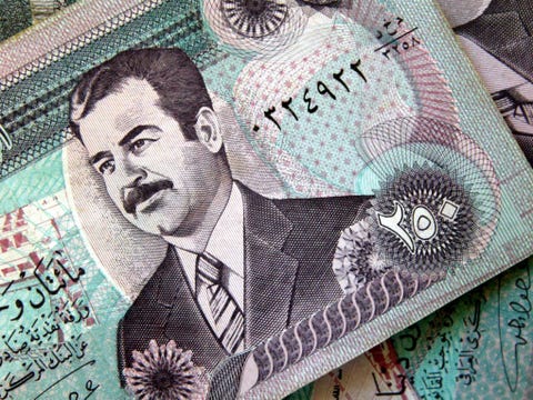 The Rejection Of Saddam Hussein's Dinars Can Explain The Most Interesting Aspect Of Bitcoin Saddam-hussein-iraqi-dinar-currency