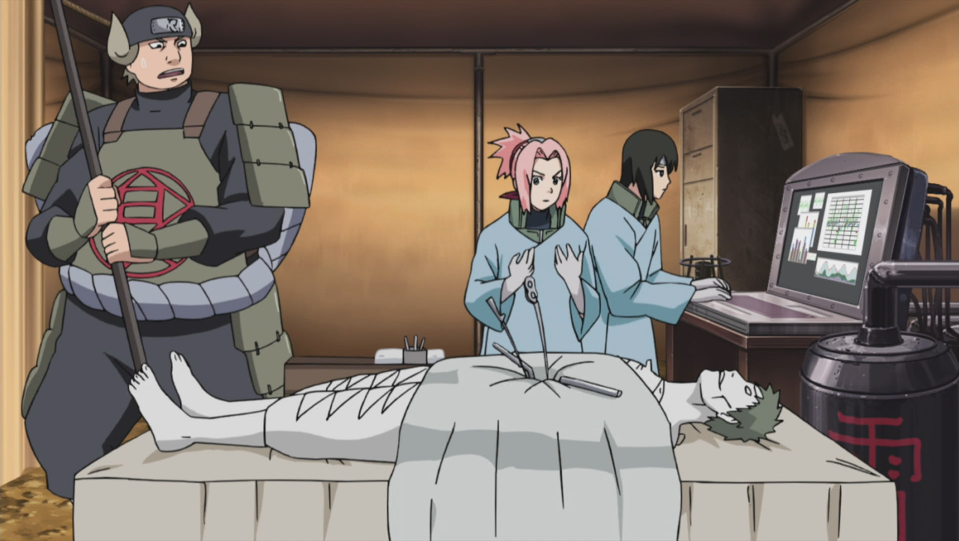 Centro Médico de Suna Sakura_and_Shizune_autopsy