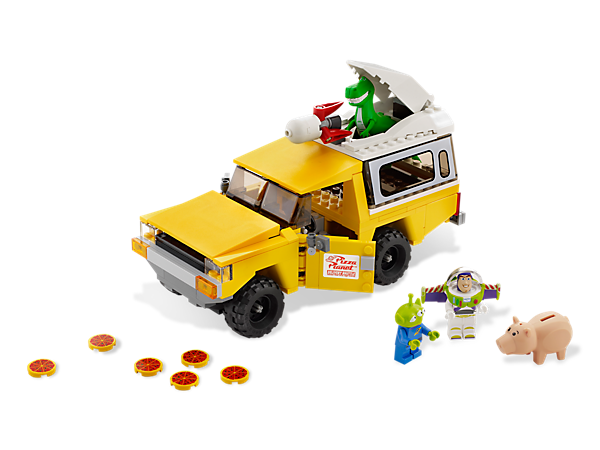 LEGO Toy Story (3) 7598_La_course_en_camionnette_Pizza_Planet