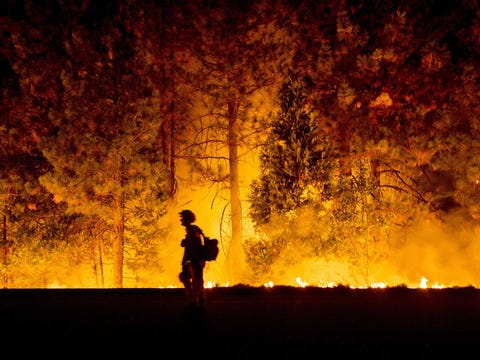 Wildfire ALERT ~ A Giant Approaches Santa Barbara/May be Unstoppable. Sacramento-california-wildfire