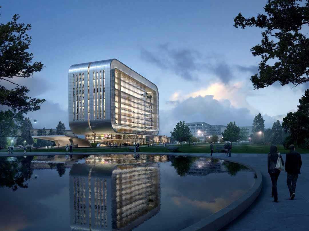 Những tòa nhà độc đáo. Oasis-the-great-american-corporate-center-by-form-4-architecture-santa-clara-california