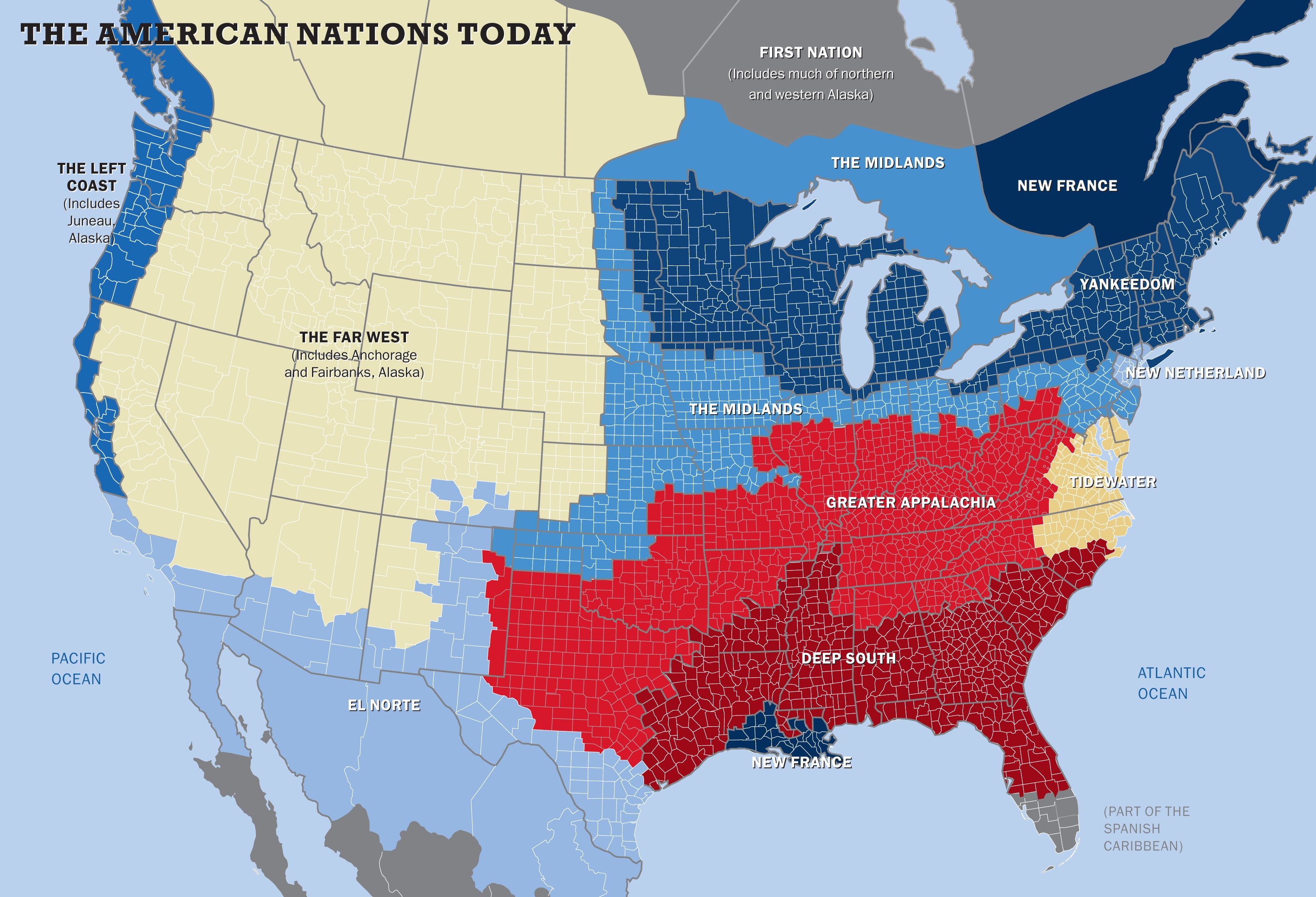 The many personalities of America 11%20nations