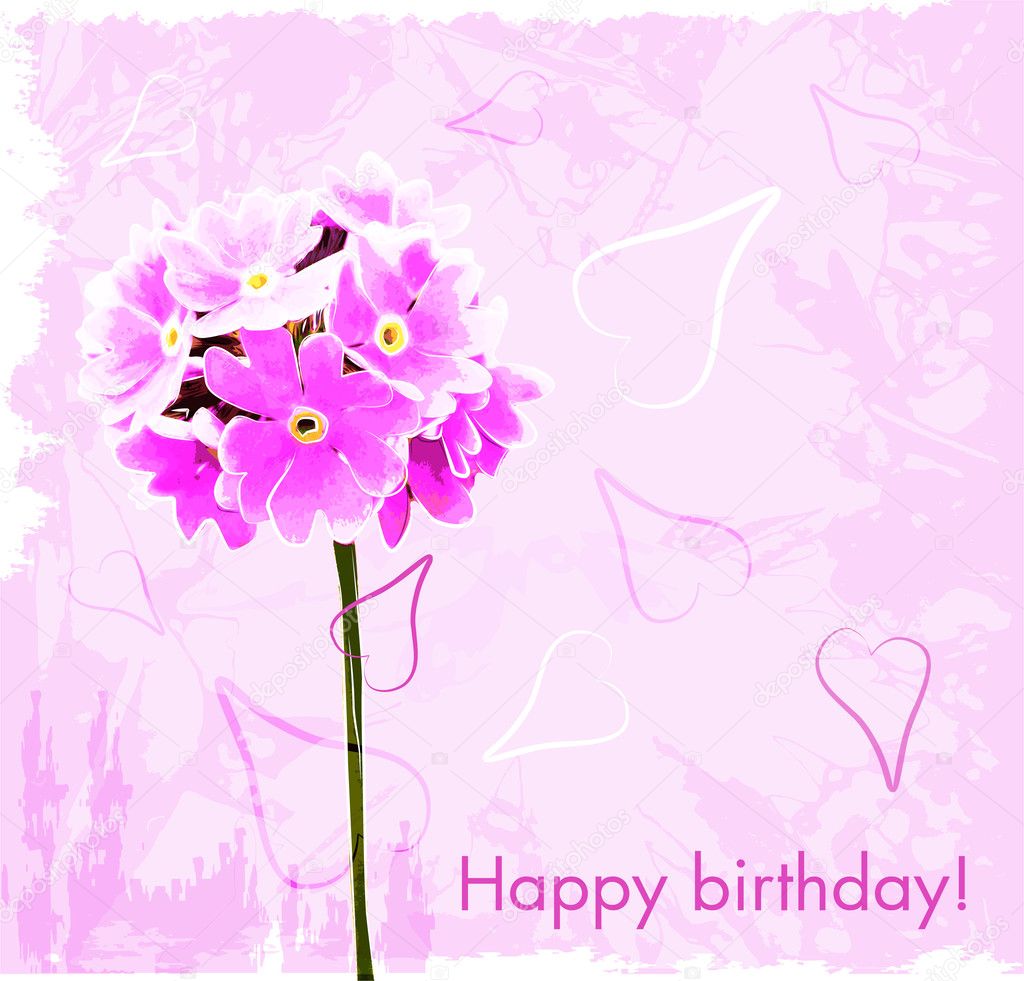 இன்று  பிறந்தநாள் காணும்  சாமி  மற்றும்  மாணிக்  அவர்களை வாழ்த்தலாம் வாங்க  ..... - Page 5 Depositphotos_5342648-Happy-birthday-card-with-pink-flowers