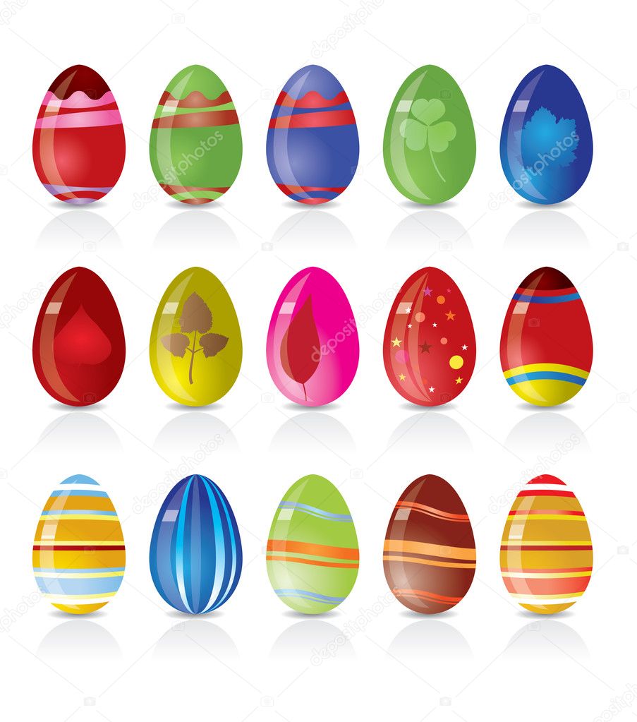 evento - Sugestão Evento para Pascoa [Original Prankster - Andromeda] Depositphotos_4965485-Easter-egg-icons