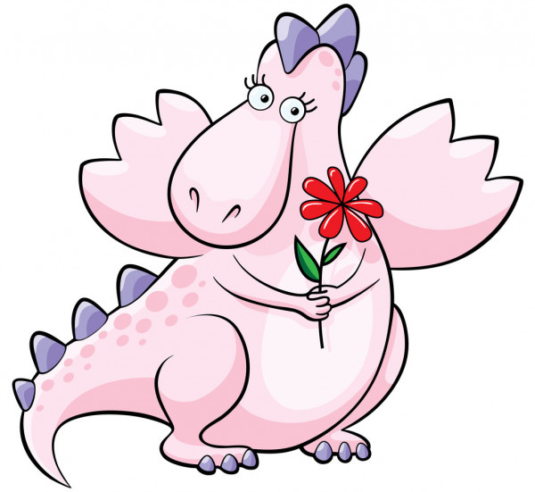 Create Your Own DS Monster Dep_5145169-Cute-pink-dragon-with-flower