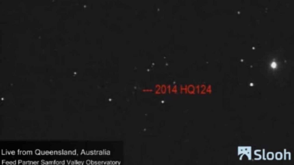 Transmisión en vivo -La Bestia", el asteroide que pasará cerca de la Tierra este fin de semana Asteroid-2014-hq124-june-5-2014_0
