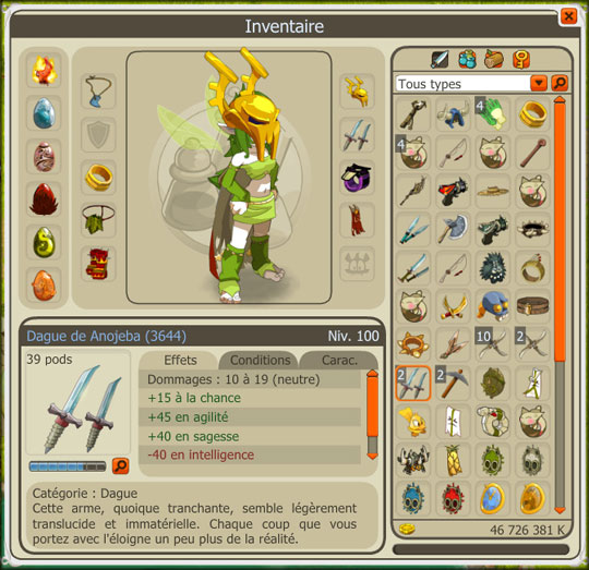 Dofus 2.0 : Le DevBLog Inventaire