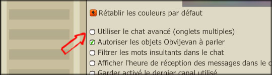 Dofus 2.0 : Le DevBLog Optionchat