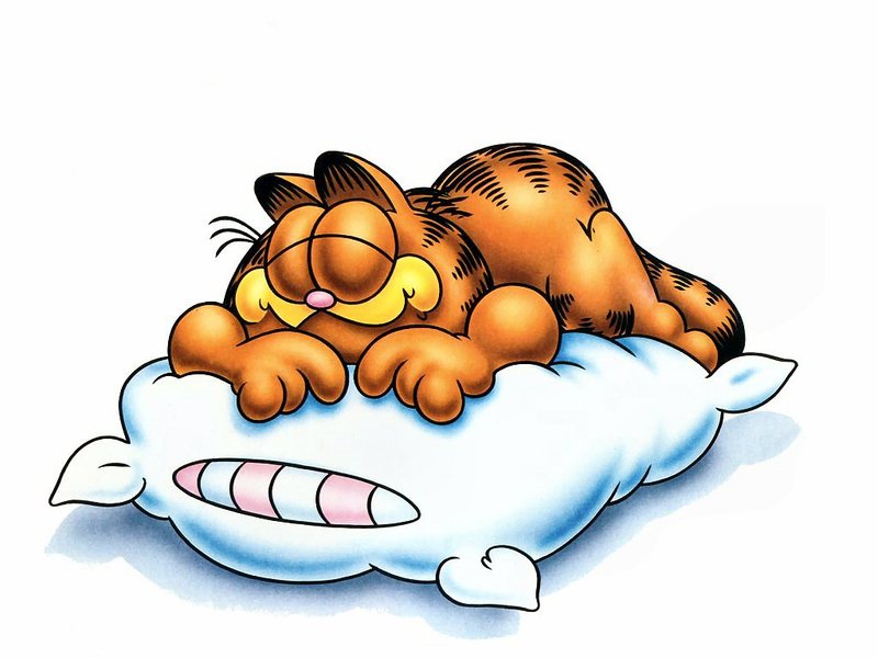 buona notte  Garfield_sleepy