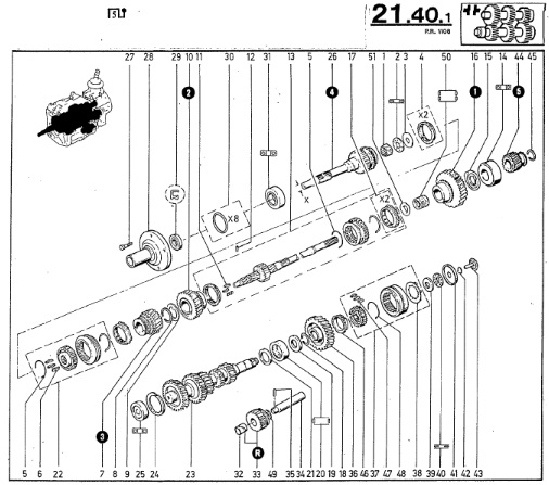 Demontage Borg Warner T5 [BV CJ7 DIESEL/2.0L ESSENCE] - Page 2 Eclata10