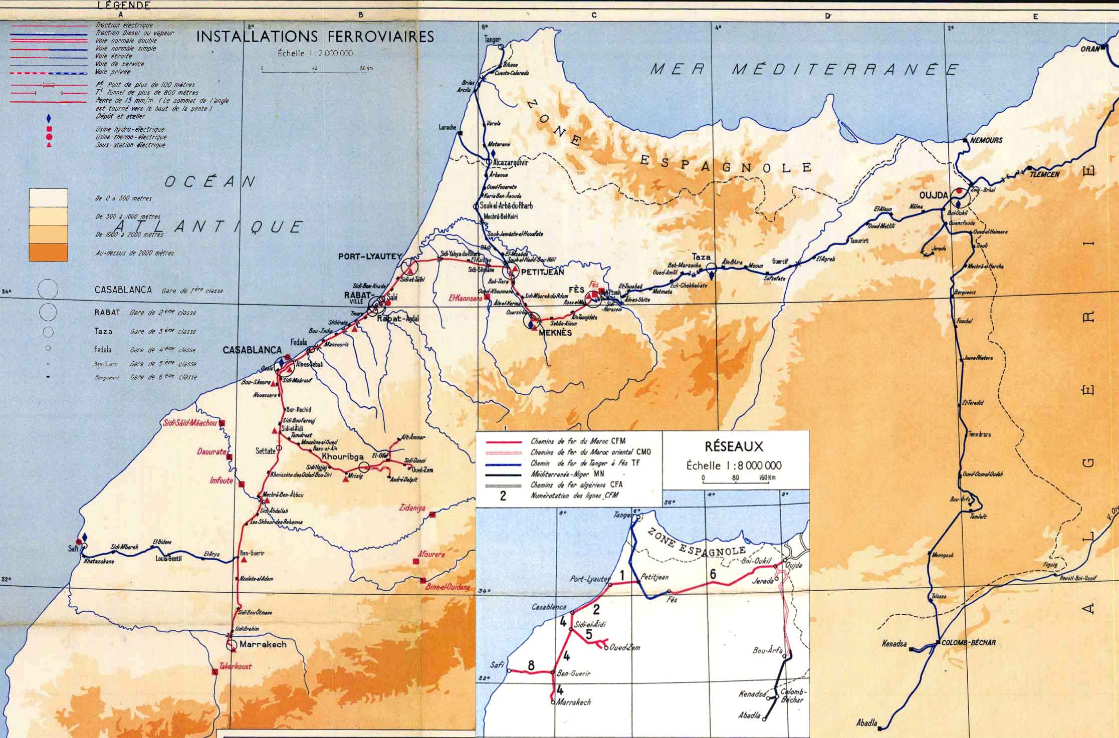 تاريخ السكك الحديدية في المغرب Cfm_1955