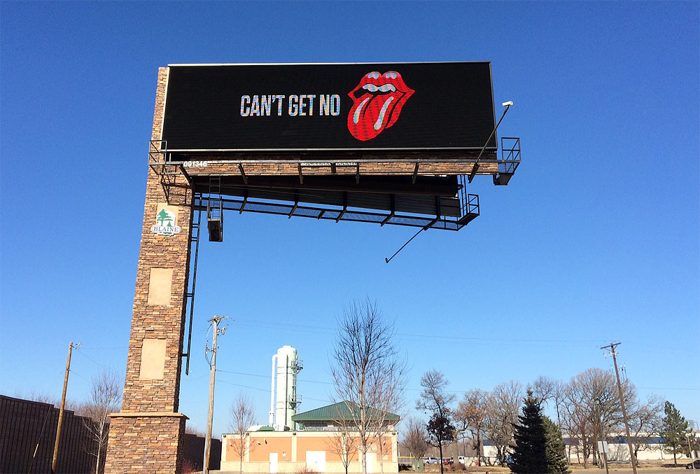 The Rolling Stones. - Página 11 Billboard-minneapolis