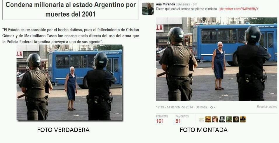 Venezuela: coup de projecteur sur les zones d´ombre médiatiques Fake-Venezuela-Protest-Photo-4