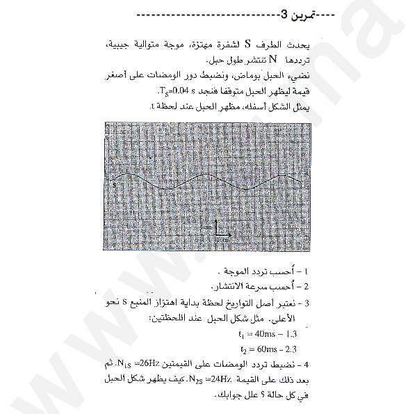 دروس و تمارين في مادة الفيزياء بالنسبة لمستوى السنة الثانية باكلوريا 18628242