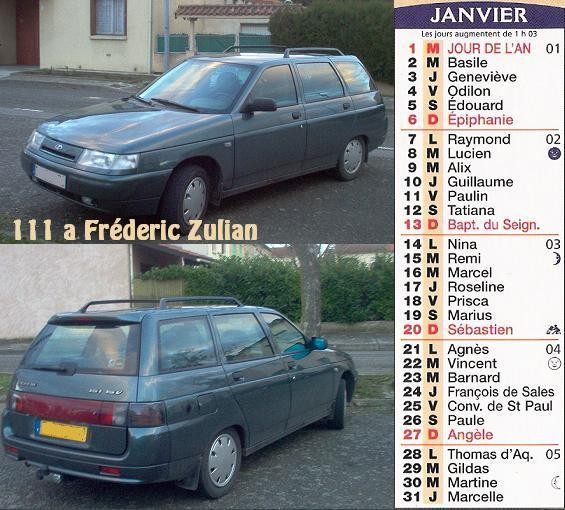 Calendrier Auto-Lada 2008 20296927