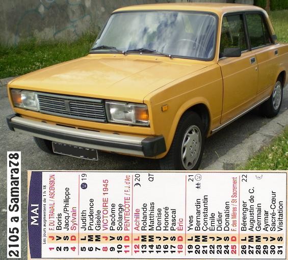 Calendrier Auto-Lada 2008 20296970