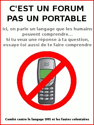 Langage SMS / texto interdit ! 47757313_m