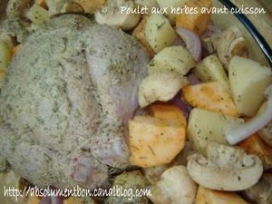 Poulet et legumes rotis aux herbes de Provence 11252855_p