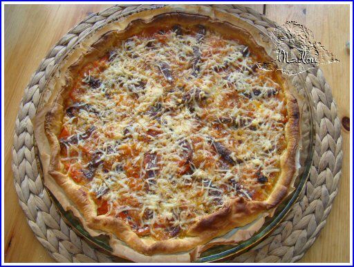 Tarte ou Pizza au anchois 49996378